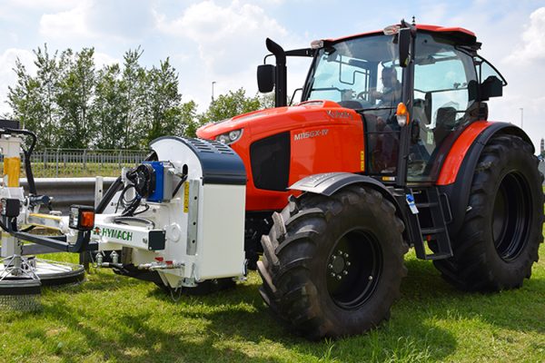 Hymach-Freischneider mit automatischem Hindernisumgehungssystem